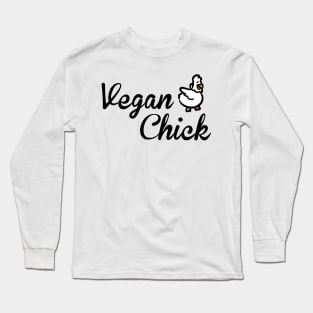 Vegan Chick Long Sleeve T-Shirt